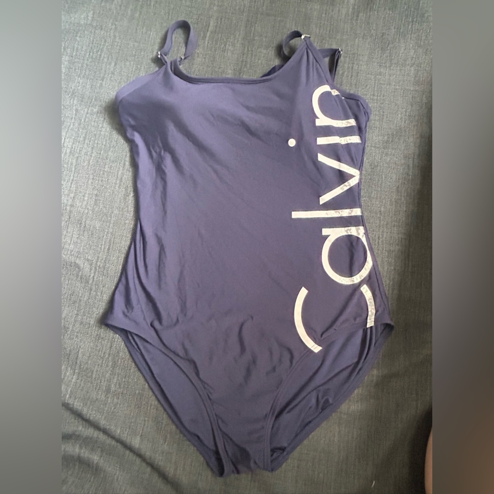 Calvin Klein Logo Swimsuit